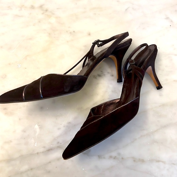 Banana Republic Suede Heels - Picture 2 of 5